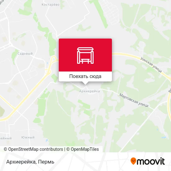 Карта Архиерейка