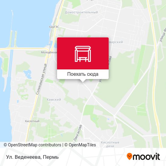 Карта Ул. Веденеева