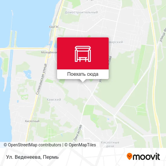 Карта Ул. Веденеева