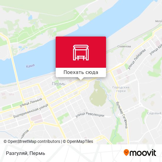 Карта Разгуляй