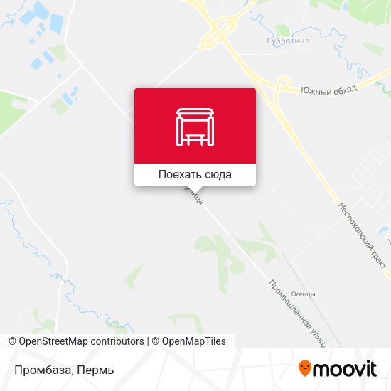 Карта Промбаза