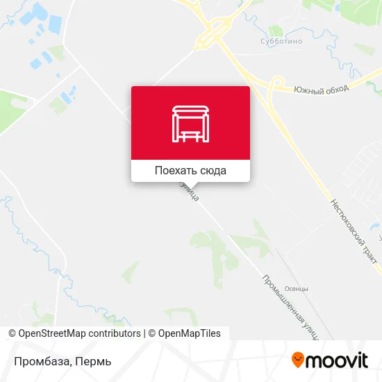 Карта Промбаза