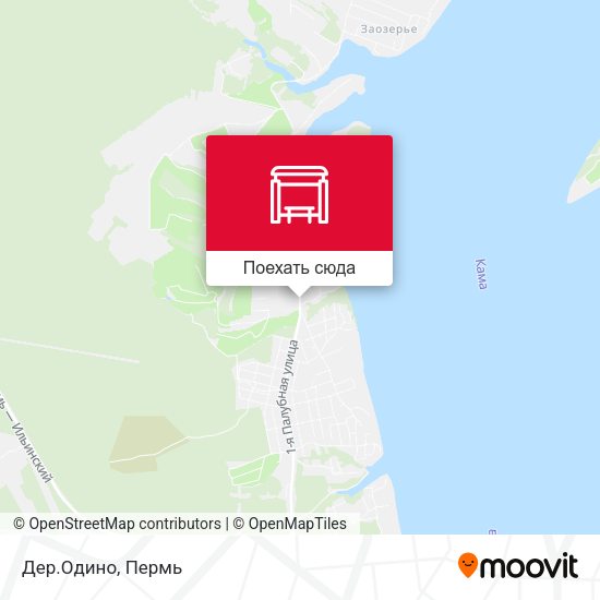 Карта Дер.Одино