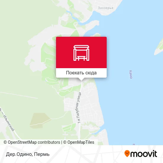 Карта Дер.Одино