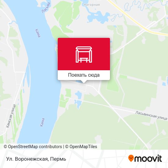 Карта Ул. Воронежская