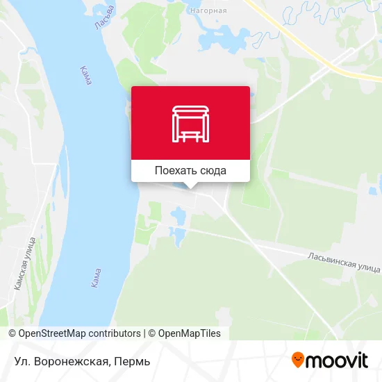 Карта Ул. Воронежская
