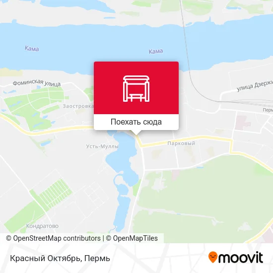 Карта Красный Октябрь