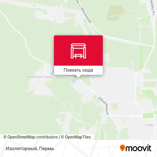 Карта Изоляторный
