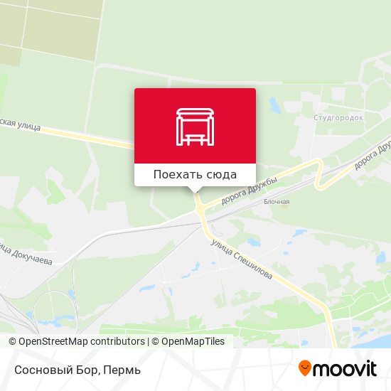 Карта Сосновый Бор