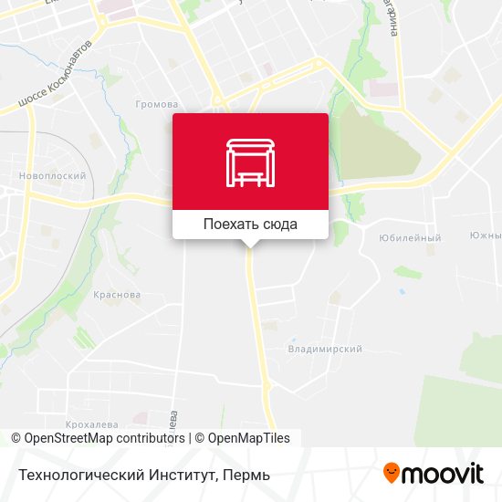Карта Технологический Институт