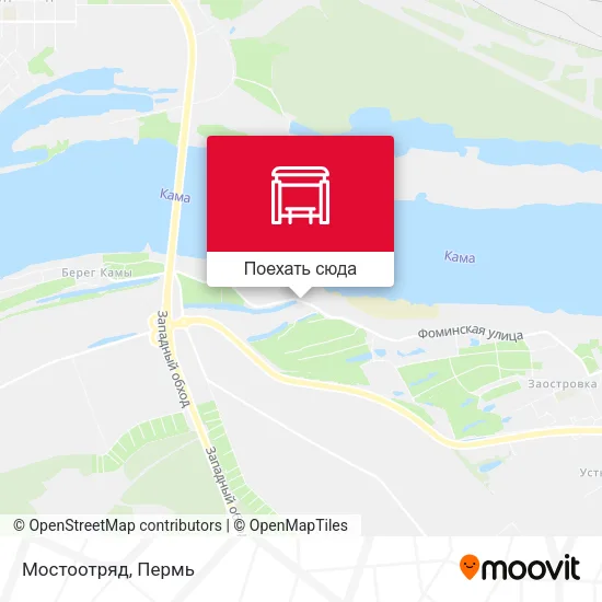 Карта Мостоотряд