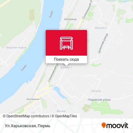 Карта Ул.Харьковская