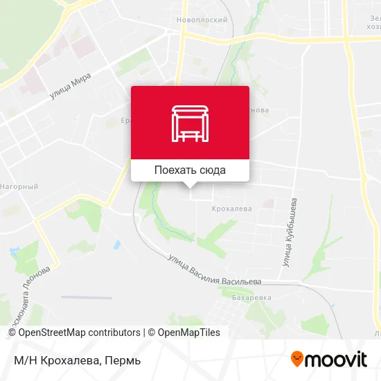 Карта М/Н Крохалева