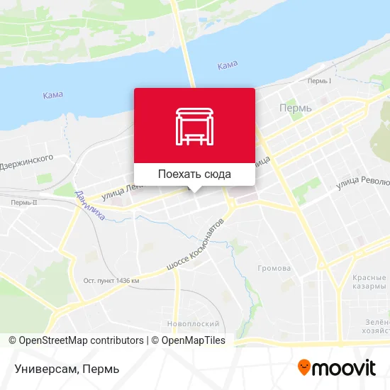 Карта Универсам