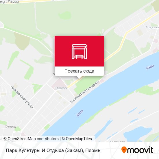 Карта Парк Культуры И Отдыха (Закам)