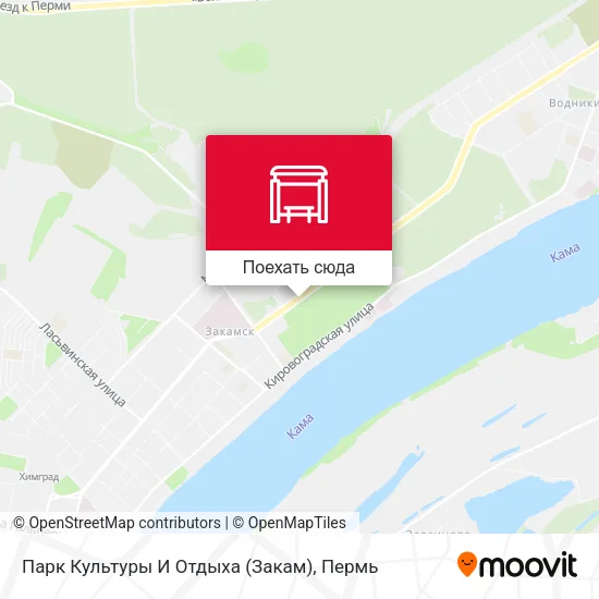 Карта Парк Культуры И Отдыха (Закам)