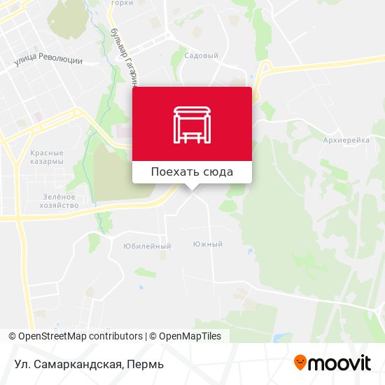 Карта Ул. Самаркандская