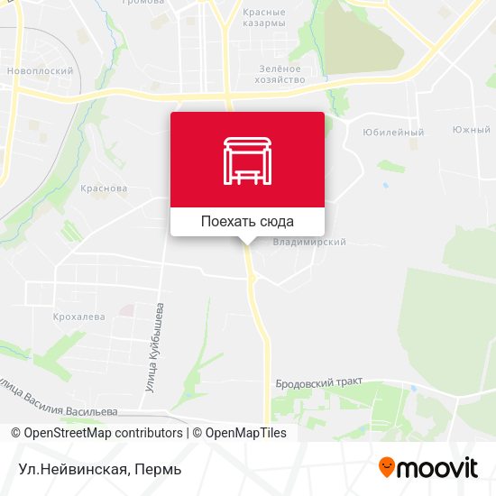 Карта Ул.Нейвинская