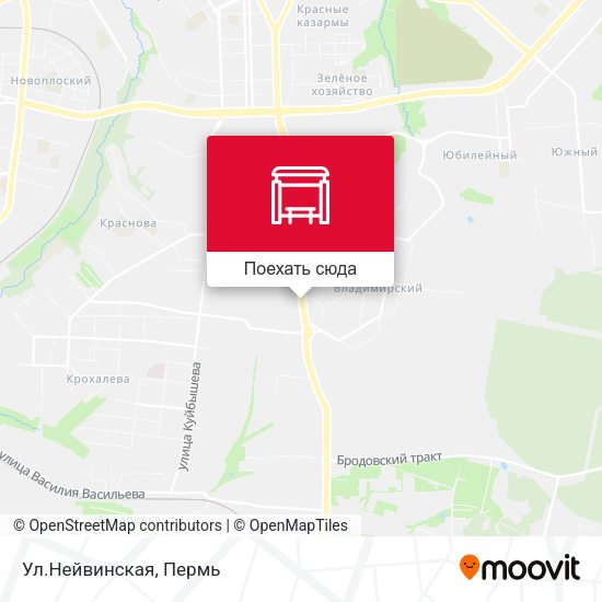 Карта Ул.Нейвинская