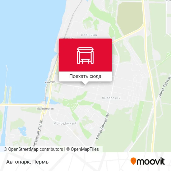 Карта Автопарк