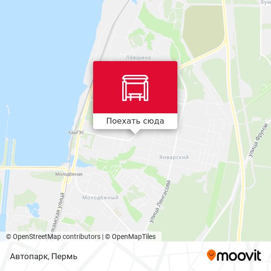 Карта Автопарк