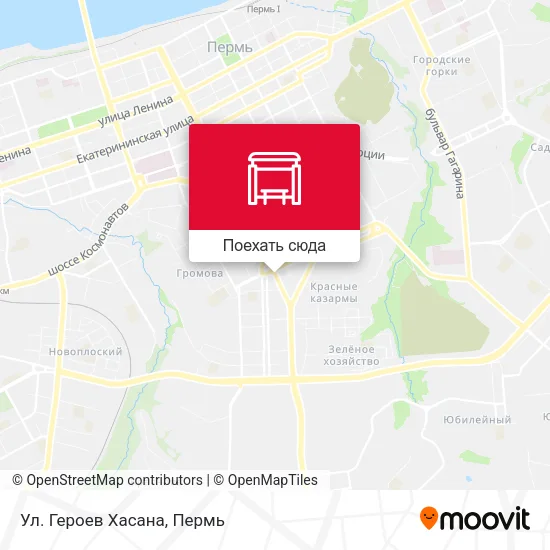 Карта Ул. Героев Хасана