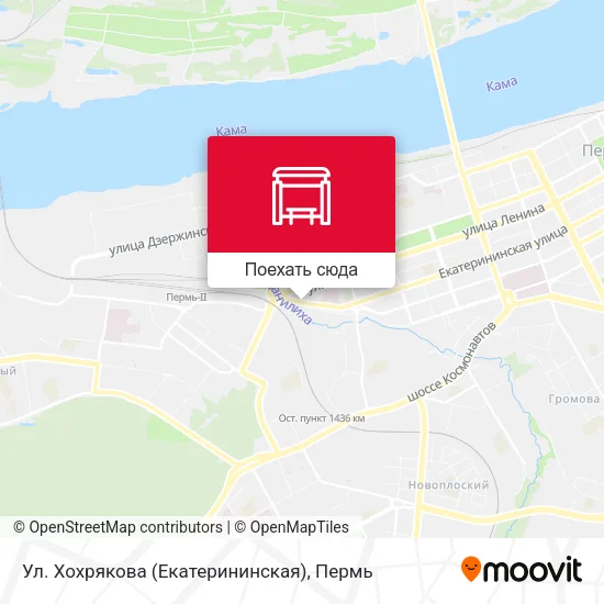 Карта Ул. Хохрякова (Екатерининская)