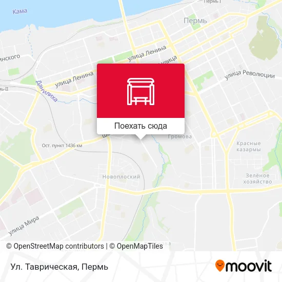 Карта Ул. Таврическая