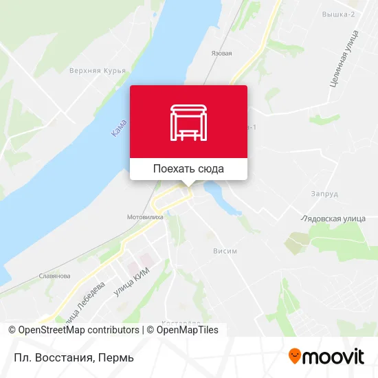 Карта Пл. Восстания