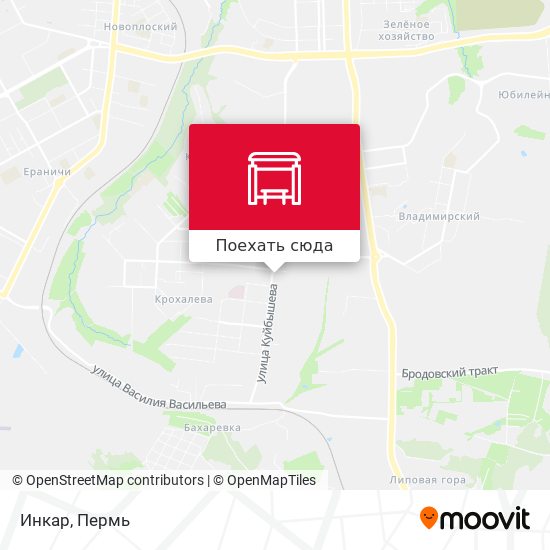 Карта Инкар