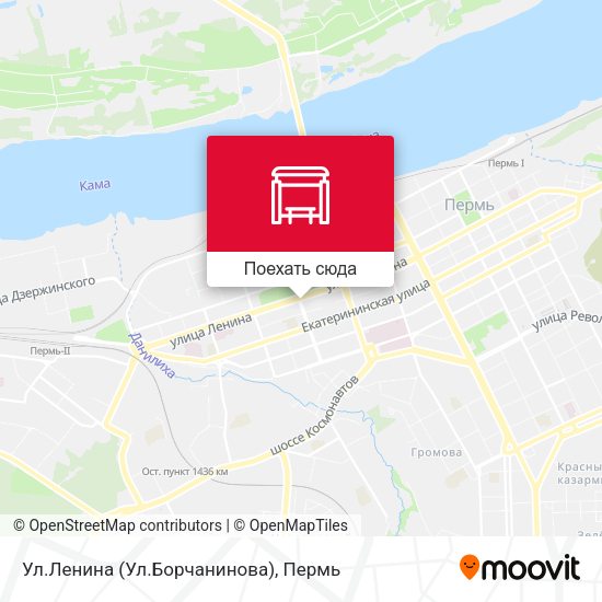 Карта Ул.Ленина (Ул.Борчанинова)