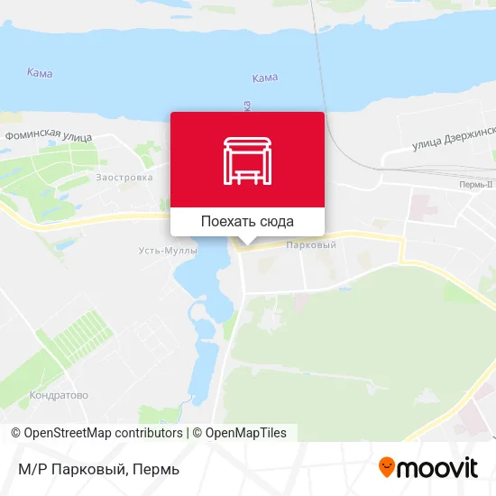 Карта М/Р Парковый
