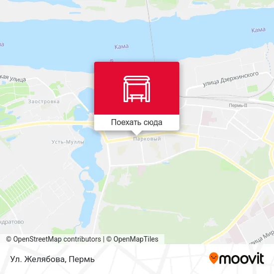 Карта Ул. Желябова
