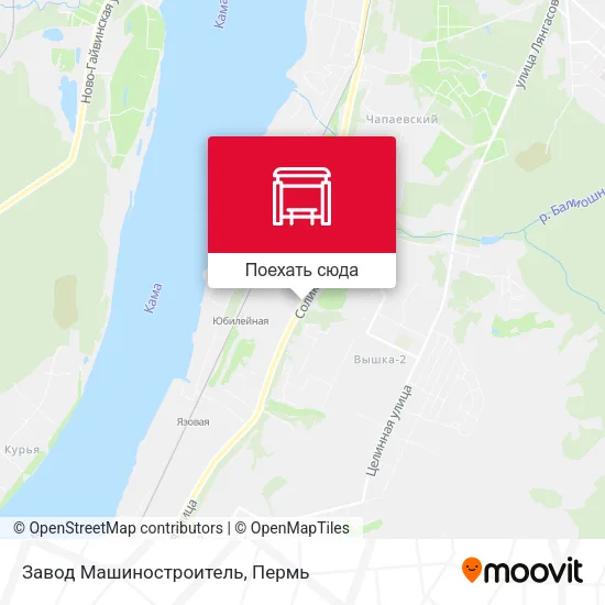 Карта Завод Машиностроитель