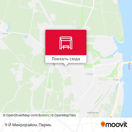 Карта 9-Й Микрорайон