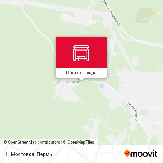 Карта Н.Мостовая