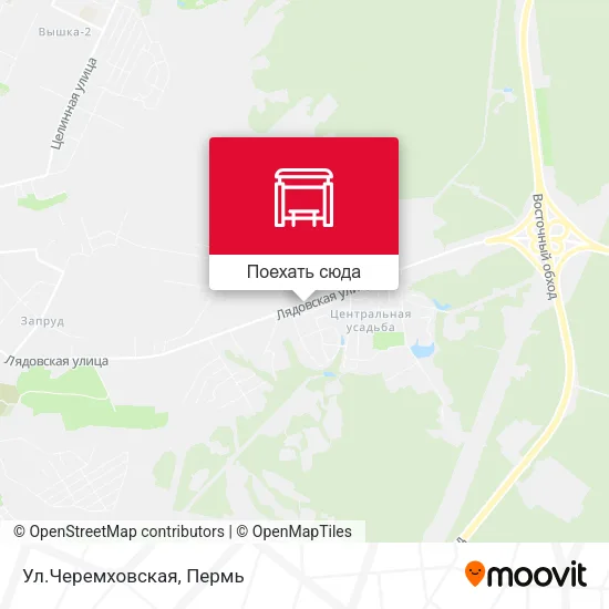 Карта Ул.Черемховская