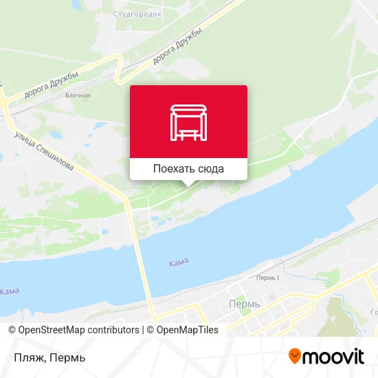 Карта Пляж