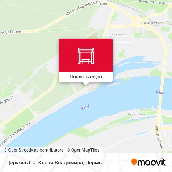 Карта Церковь Св. Князя Владимира