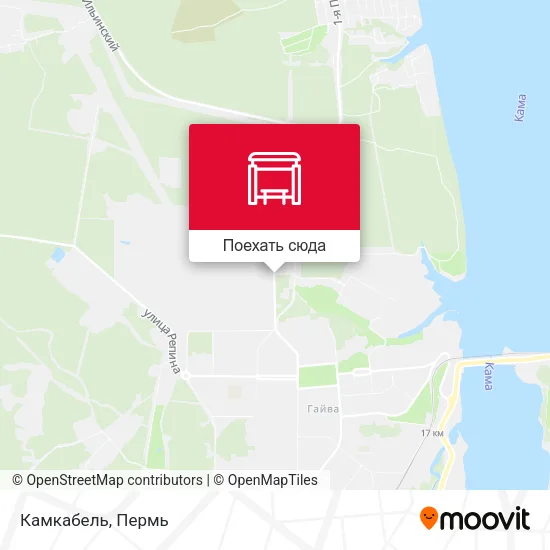 Карта Камкабель