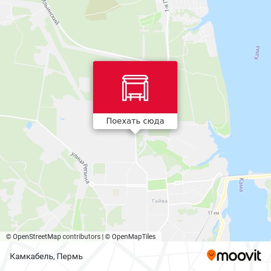Карта Камкабель