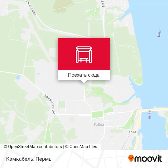 Карта Камкабель