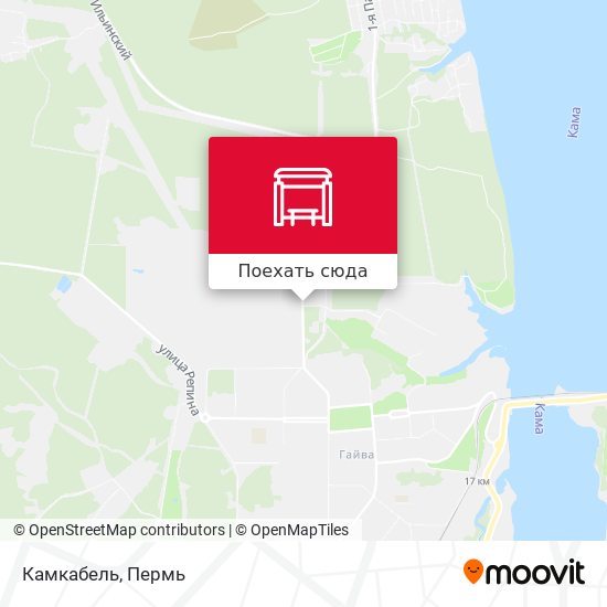 Карта Камкабель