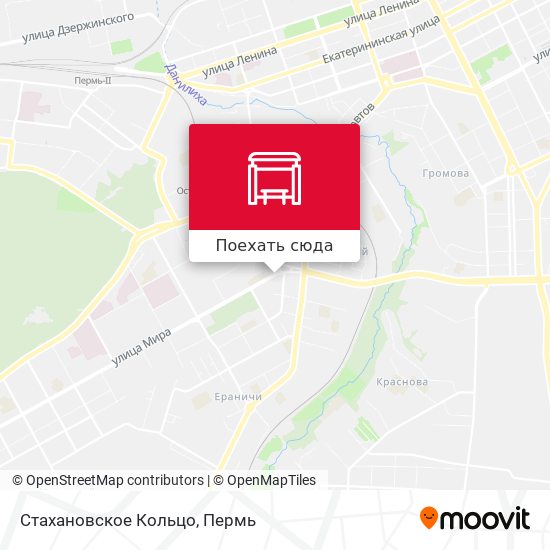 Карта Стахановское  Кольцо