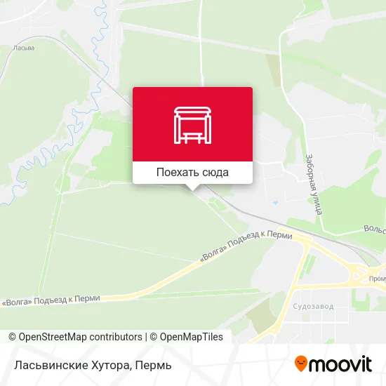 Карта Ласьвинские Хутора