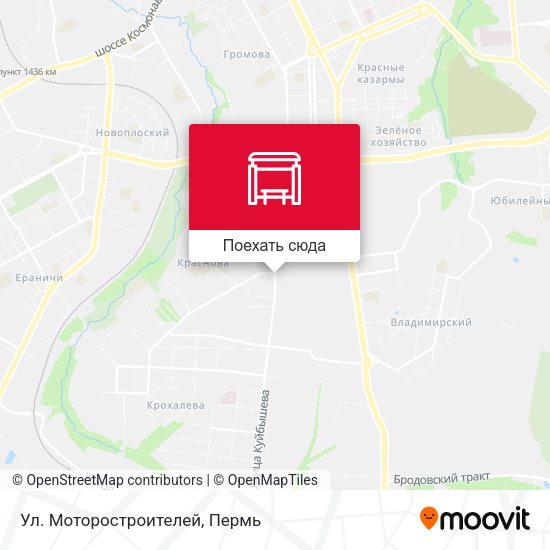 Карта Ул. Моторостроителей