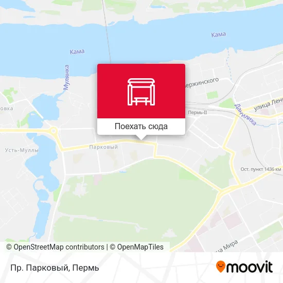Карта Пр. Парковый