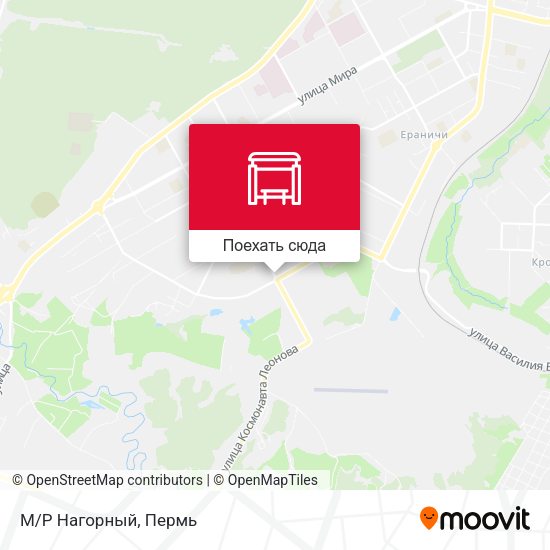 Карта М/Р Нагорный