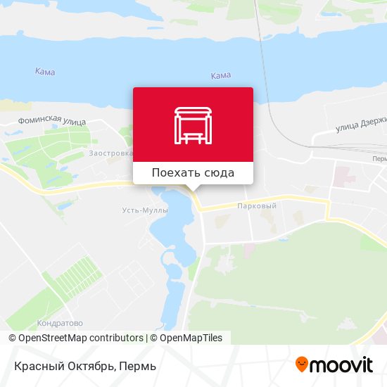 Карта Красный Октябрь