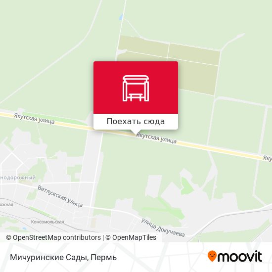 Карта Мичуринские Сады